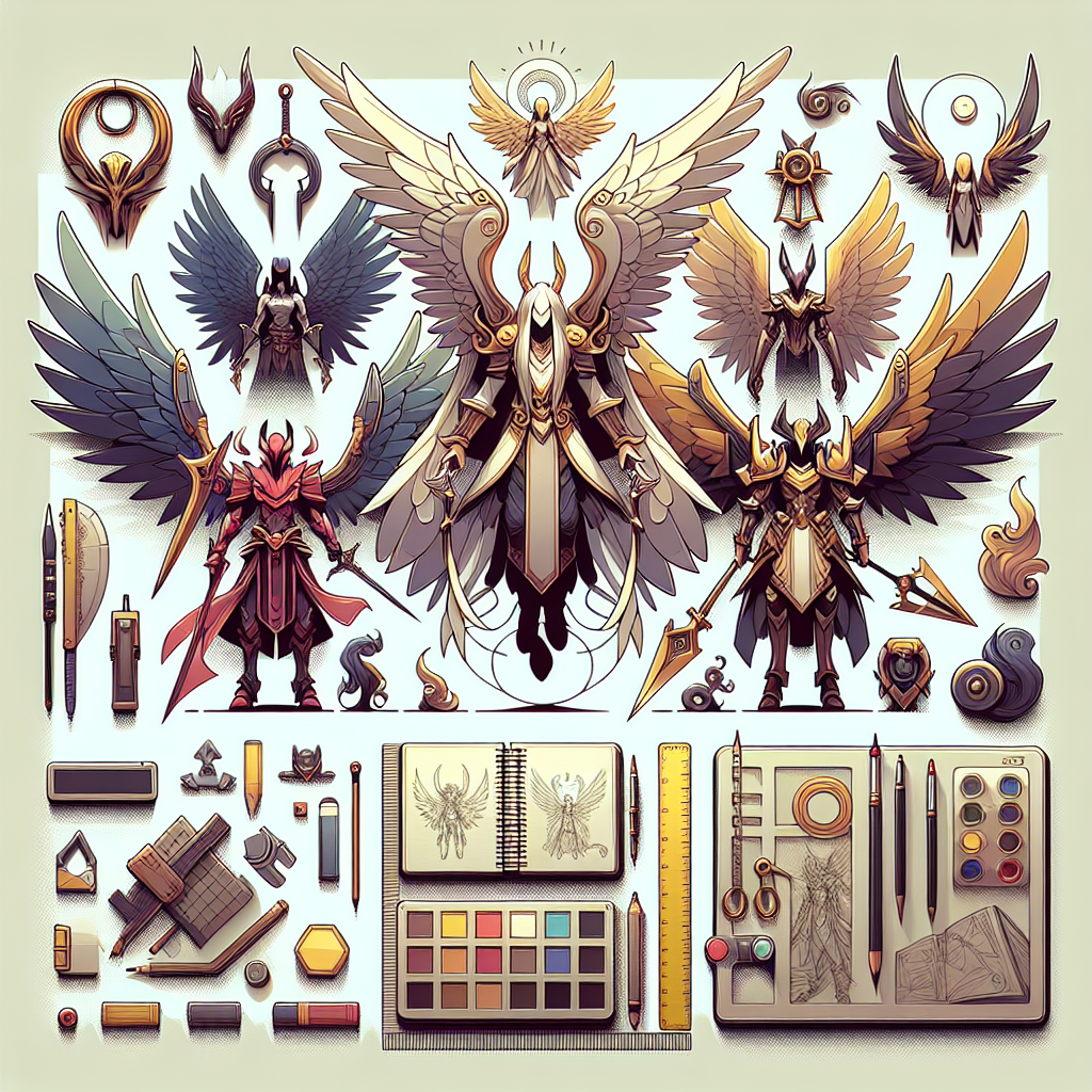 Secrets Behind the Design of Mobile Legend Characters