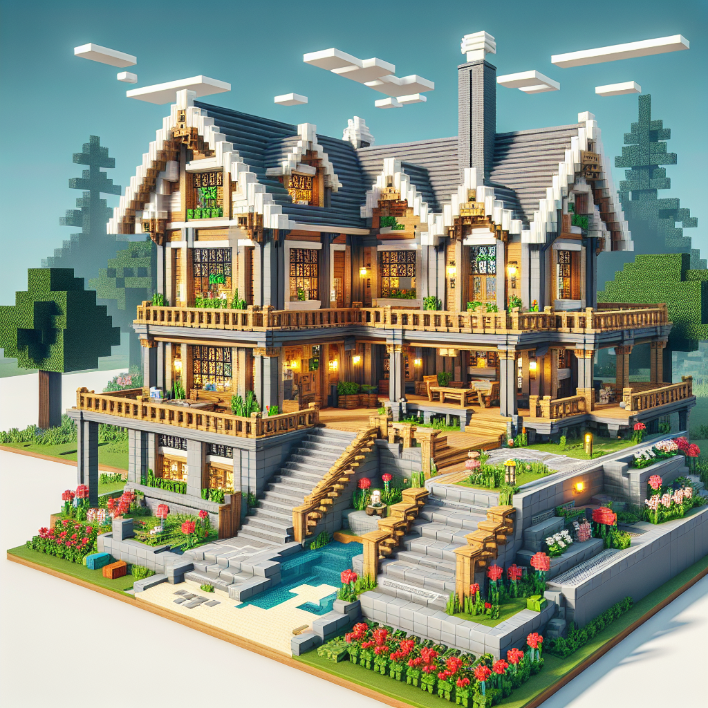 10 Inspirasi Desain Rumah Minecraft yang Kreatif dan Fungsional untuk Semua Pemain